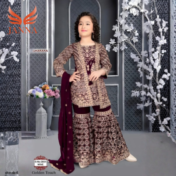 Pakistani Garara Dress For Kids Girl