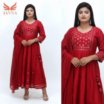 Premium Gawon Party Dress Red - Image 2